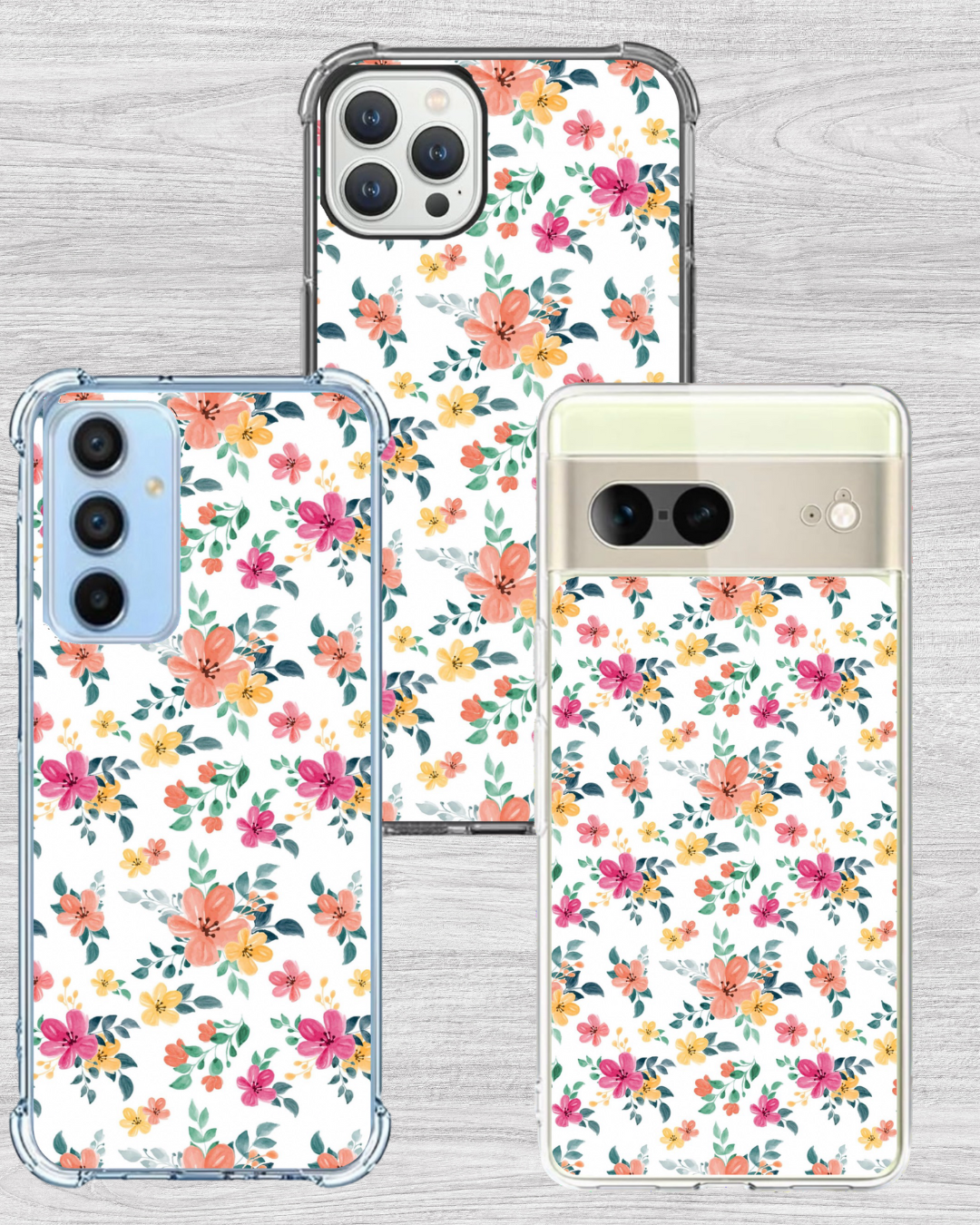 Floral Bouquet Phone Insert