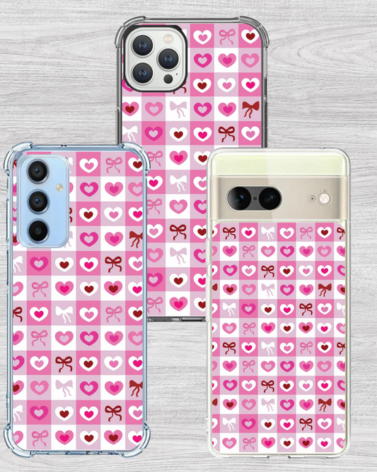 Bows & Hearts Phone Insert