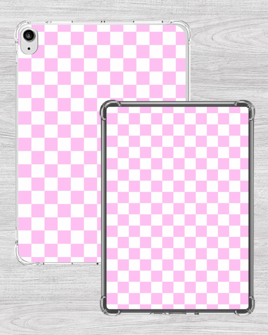 Pink Check iPad/Kindle Insert